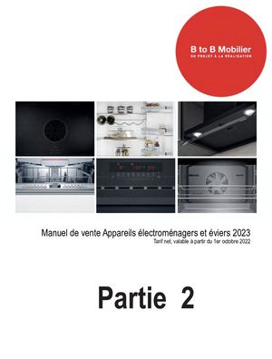 Manuel De Vente Appareils Électroménagers Et Éviers 2023 Fr Partie 2