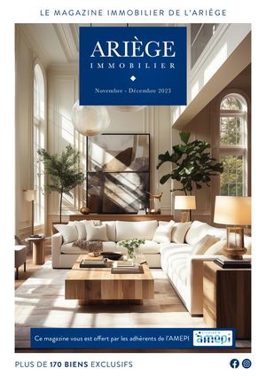 ARIEGE immobilier n°88 de nov/dec 2023