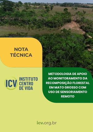 Metodologia De Apoio Ao Monitoramento Da Recomposição Florestal Em Mato Grosso Com Uso de Sensoriamento Remoto