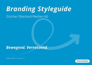 Branding Styleguide (Zürcher Oberland Medien AG)