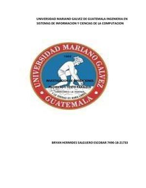 Texto Paralelo Final