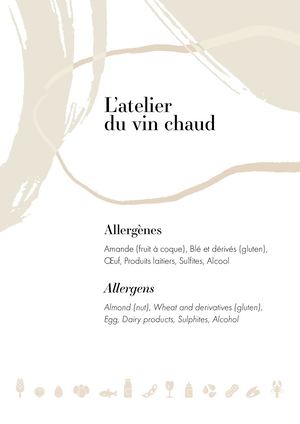 Allergenes Atelier Vin Chaud