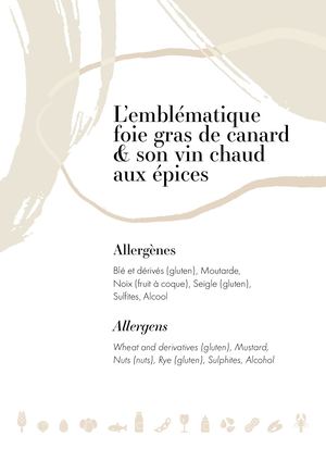 Allergenes Foie Gras