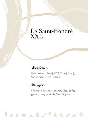 Allergenes Saint Honore Xxl