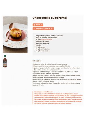 Cheesecake Au Caramel