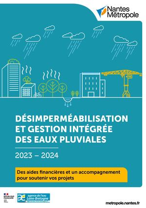 Subventions désimperméabilisation et gestion intégrée des eaux pluviales