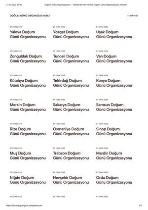 Doğum Günü Organizasyonu – Türkiye'nin Her Yerinde Doğum Günü Organizasyonu Hizmeti