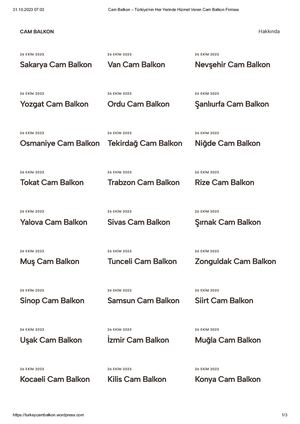 Cam Balkon – Türkiye'nin Her Yerinde Hizmet Veren Cam Balkon Firması