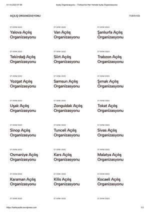 Açılış Organizasyonu – Türkiye'nin Her Yerinde Açılış Organizasyonu