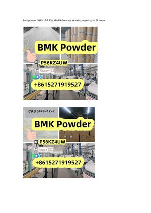 Bmk Powder 5449 12 7 P2p Apaan Germany Warehouse Pickup In 24 Hours