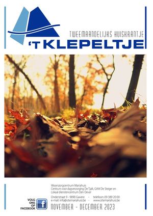 't Klepeltje November, december 2023