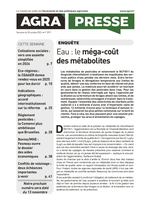 Agra Presse Hebdo #3911