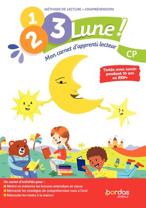 1,2,3 Lune Carnet Apprenti Lecteur