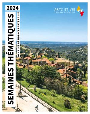 Semaines thématiques dans les résidences Arts et Vie 2024