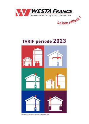 Guide Tarif WestaFrance 2023