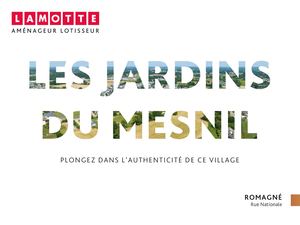 Les Jardins du Mesnil à Romagné (35) - Terrains - Lamotte