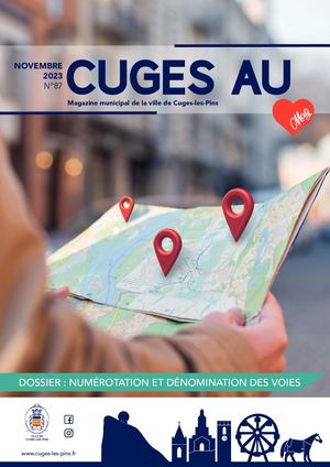 MAGAZINE "CUGES AU COEUR" NOVEMBRE 2023