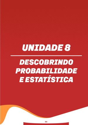 Matemática - 7º Ano - Unidade 8