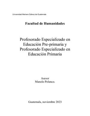 Informe De Seminario, 2023. Revista digital.