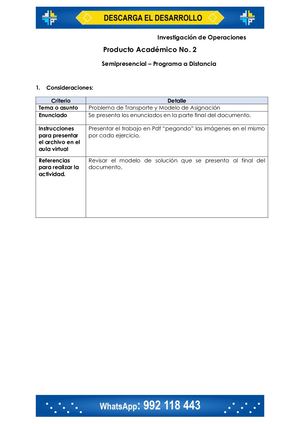 Investigación De Operaciones Pa1