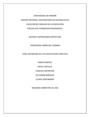 la planeación didáctica