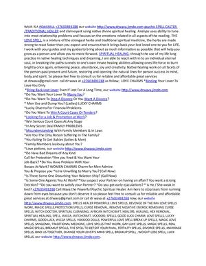 Wava Small Powerful sangoma in johannesburg +27603493288