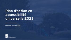 Plan d'action en accessibilité universelle 2023