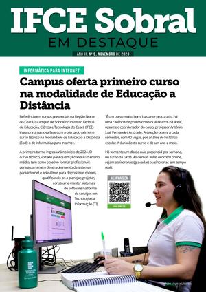 IFCE Sobral Em Destaque - 5ª Edição
