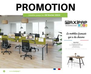 Promotion Maxipap 1er OCTOBRE - 29 FEVRIER 2024