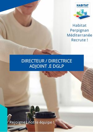 Directeur/Directrice Adjoint.e Dglp