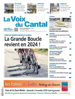 La Voix Du Cantal - 2 Novembre 2023