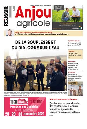L'anjou Agricole du 3 novembre 2023