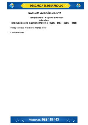Introducción A La Ingeniería Industrial Pa1