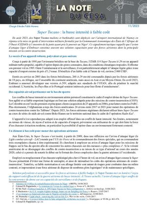 LA NOTE DU CESA N° 532