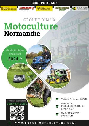 Guide Tarifaire De L'atelier 2024