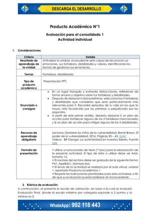 Laboratorio De Liderazgo PA1