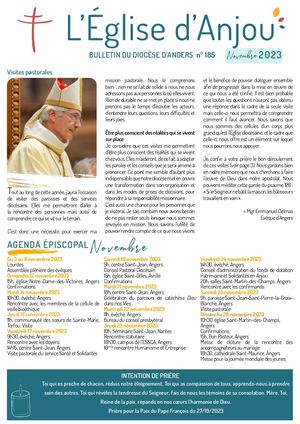 Eglise d'Anjou de Novembre 2023 N° 185