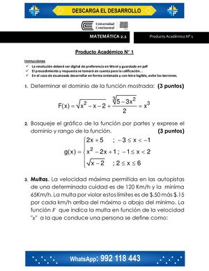 Matemática 2.1 P.A.1