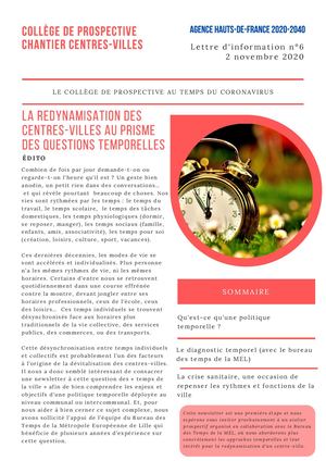 Lettre d'information n°6 - Centres-Villes