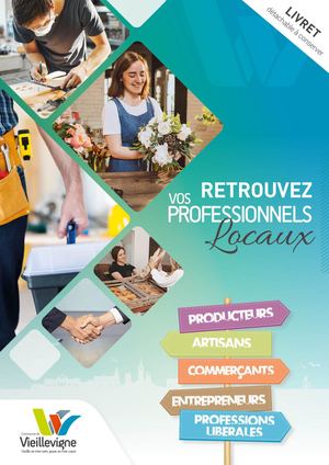 Livret détachable des artisans et commerçants de Vieillevigne (septembre 2023)