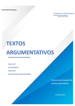 Textos Argumentativos Libro