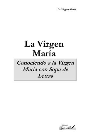 La Virgen Maria