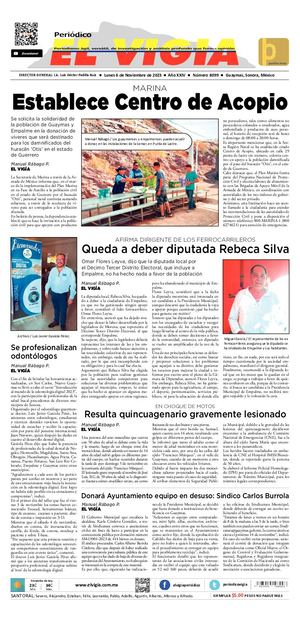 06 de noviembre del 2023