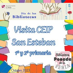 Visita 1º Y 2º Primaria CEIP San Esteban