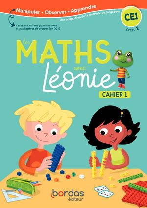 Les Maths avec Léonie CE1 - Cahiers 1 et 2