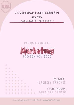 Revista marketing