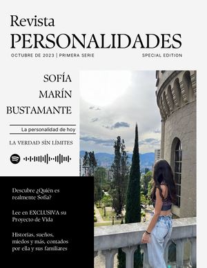 Proyecto De Vida Sofía Marín