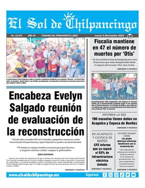 El Sol De Chilpancingo 6 Noviembre 2023