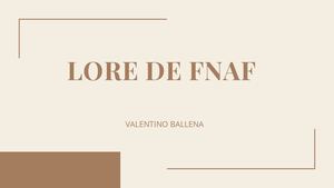 Lore de FNAF