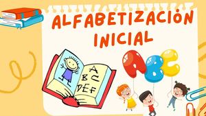 Alfabetización.